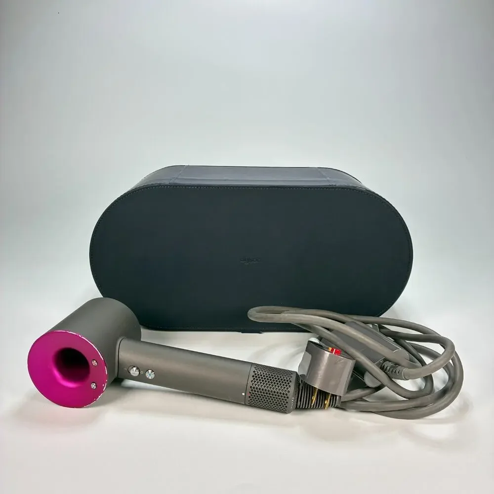 Dyson Supersonic Gray Pink Iron ALCI Plug Leakage Circuit Interrupter Hair Dryer